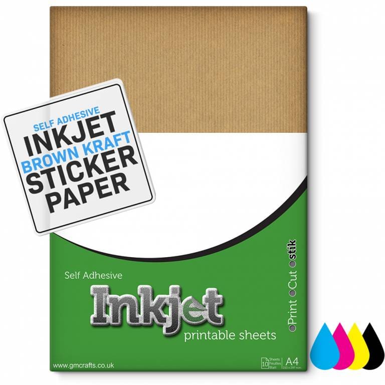 Inkjet Printable Vinyl | Labels | Stickers | From GM Crafts
