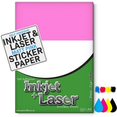 Inkjet Printable Vinyl | Labels | Stickers | From GM Crafts