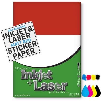 Inkjet Printable Vinyl | Labels | Stickers | From GM Crafts