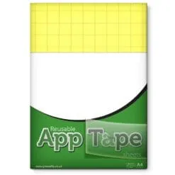 Reusable A4 Vinyl application tape sheets