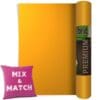 Yellow Premium Coloured HTV Textile Film From GM Crafts
