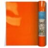 Dark Orange Coloured Self Adhesive Prime Vinyl From GM Crafts