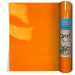 Orange Coloured Self Adhesive Prime Vinyl From GM Crafts