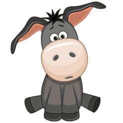 Cute Donkey Main Product Image