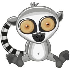 Cute Lemur Main Product Image