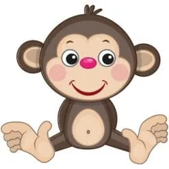 Cute Monkey Main Product Image