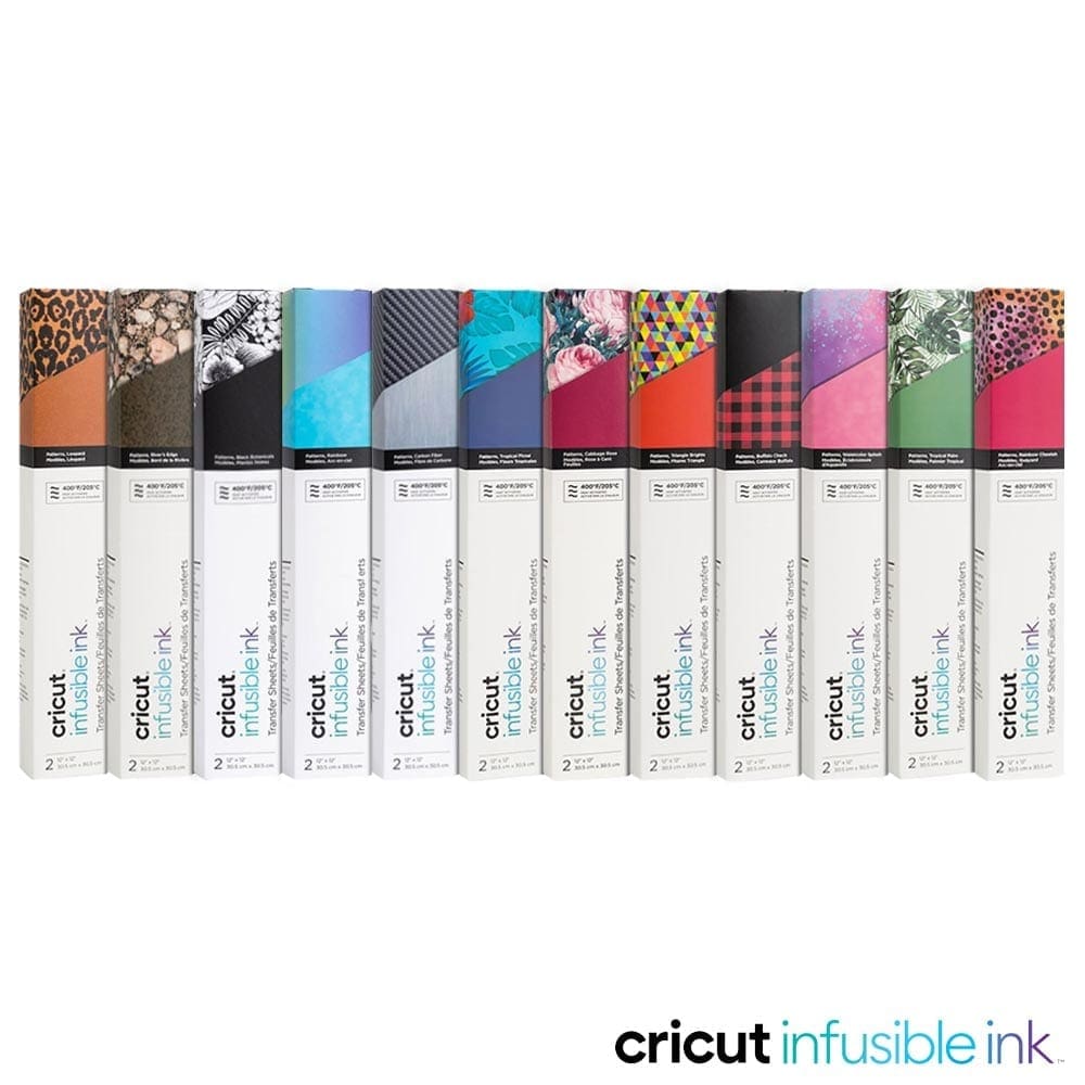 Cricut Infusible Ink Transfer Sheet Solid Colours x 2 Sheets - GM