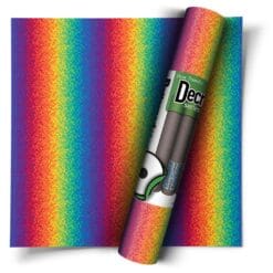 Pixel-Rainbow-Decra-HTV-Matt-Vinyl-From-GM-Crafts