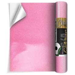 Tender-Pink-Premium-Glitter-Self-Adhesive-Vinyl-Rolls-From-GM-Crafts