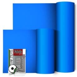 Bulk-Neon-Blue-Premium-Plus-HTV-Rolls-From-GM-Crafts