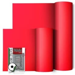 Bulk-Neon-Red-Premium-Plus-HTV-Rolls-From-GM-Crafts