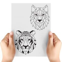 Geo-Animals-1-Sheet-B-Transfer-Doodle