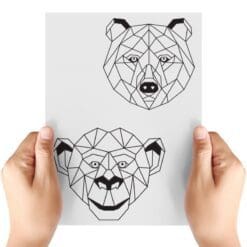Geo-Animals-2-Sheet-A-Transfer-Doodle