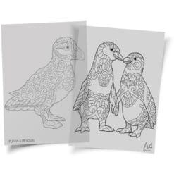 Puffin-And-Penguin-HTV-Transfer-Doodles-From-GM-Crafts