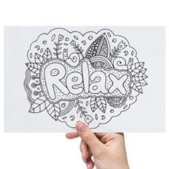 Summer-Relax-Sheet-B-Transfer-Doodle