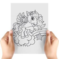 Unicorns-1-Sheet-A-Transfer-Doodle