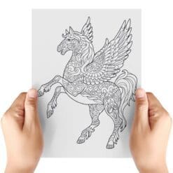 Unicorns-4-Sheet-A-Transfer-Doodle