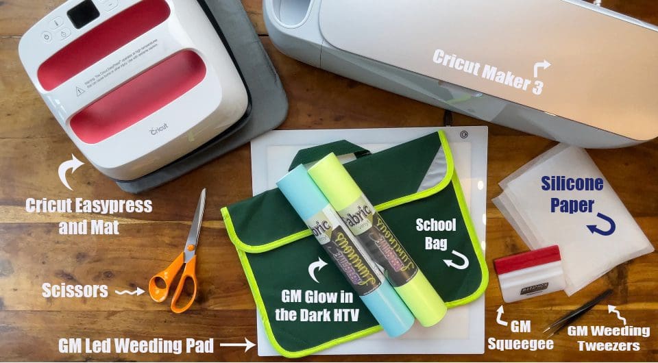 what you need glow school bag