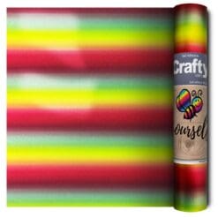 330-SA-Rainbow-Red-Yellow-Shimmer-Crafty-Vinyl-From-GM-Crafts