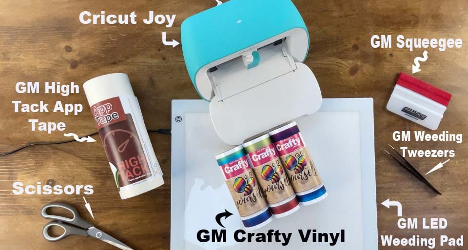 JOY crafty vinyl what you need