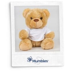 Mumbles-Small-Brown-Bear-With-T-Shirt-From-GM-Crafts