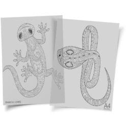 Snake-And-Lizard-HTV-Transfer-Doodles-From-GM-Crafts