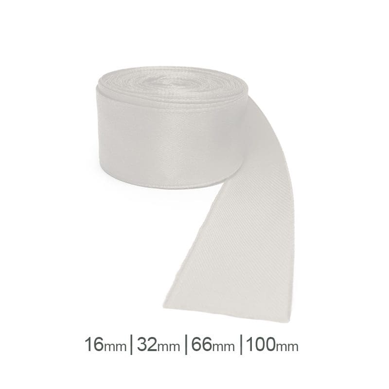 White shop ribbon bulk