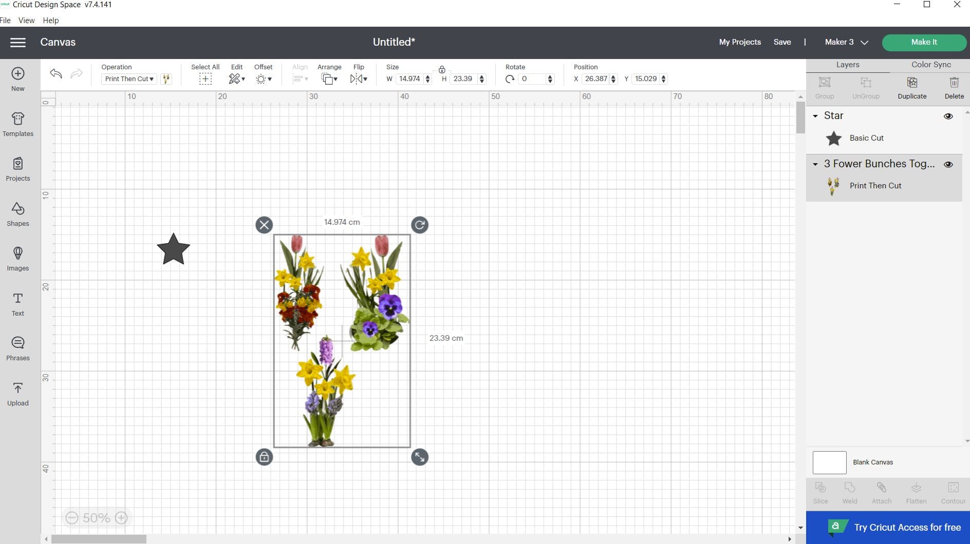 flowes filmic march 22 cricut