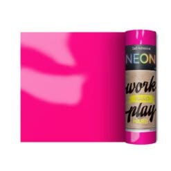 Neon-Pink-Joy-Compatible-Fluorescent-Vinyl-From-GM-Crafts-1