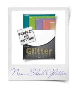 Non Shed Glitter Card