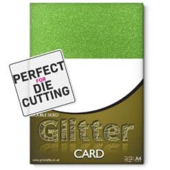 Leaf-Green-A4-Double-Sided-Glitter-Card-Sheets
