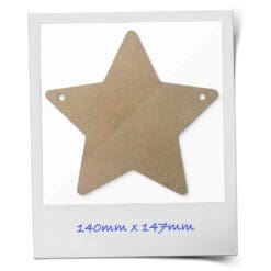 Star-Bunting-Blank-2mm-MDF-From-GM-Crafts