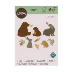 666126-Sizzix-Thinlits-Lisa-Jones-Nature-Friends