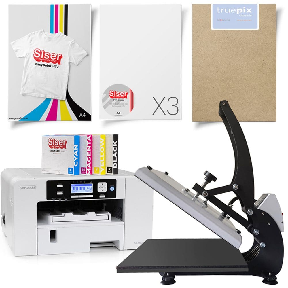 Sublimation SG500 Essential Kit with Heat Press