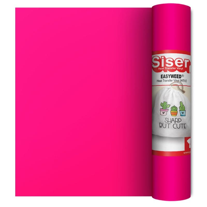 Siser EasyWeed P.S Film Fluo Pink HTV - GM Crafts
