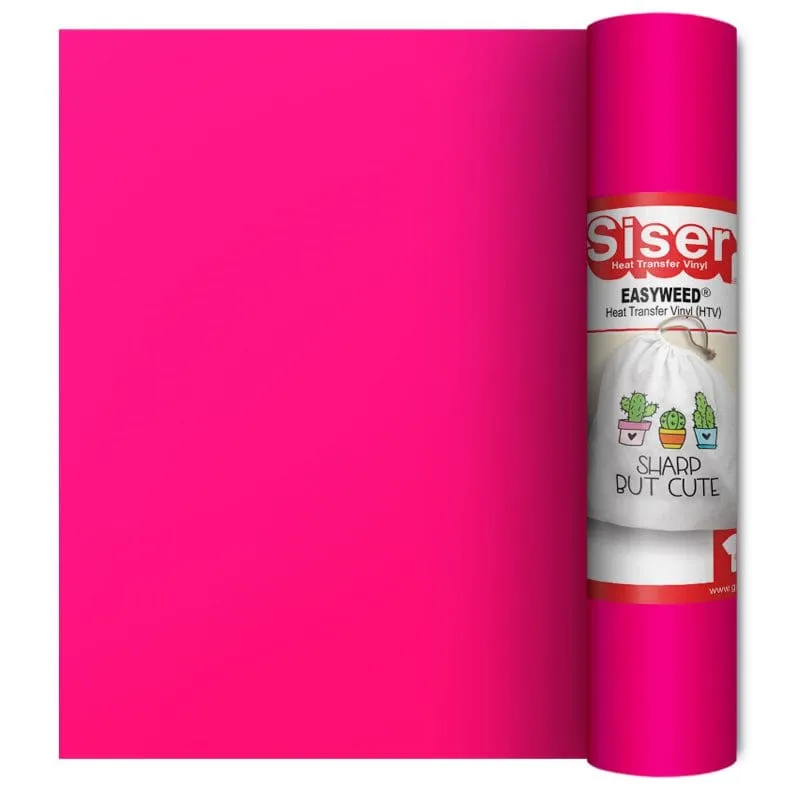 Siser EasyWeed P.S Film Fluo Pink HTV