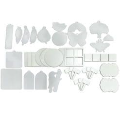 Clear-Acrylic-and-White-MDF-Spring-Set-From-GM-Crafts