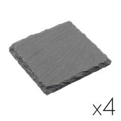 4-Laser-Engravable-Rough-Cut-Square-Slate-Coasters-Sign-From-GM-Crafts-