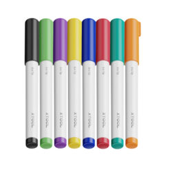 8-x-0.4mm-Fine-Point-Coloured-Pens-For-M1-Ultra-Knife-Blade-From-GM-Crafts