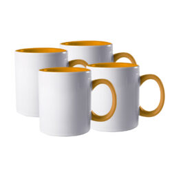 4-x-Sublimation-white-Mugs-Orange-Handle-and-Inner-From-GM-Crafts