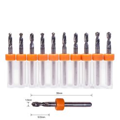 Maxmake-1 x 10 5-PCB-Drill-10pk-From-GM-Crafts