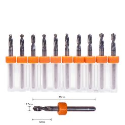 Maxmake-2-5-x-12-PCB-Drill-10pk-From-GM-Crafts