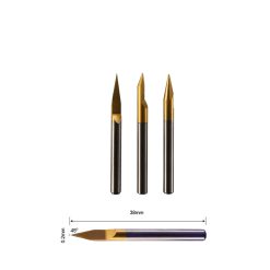 Maxmake-45-degree-0-2-Metal-V-Bit-1pk-From-GM-Crafts