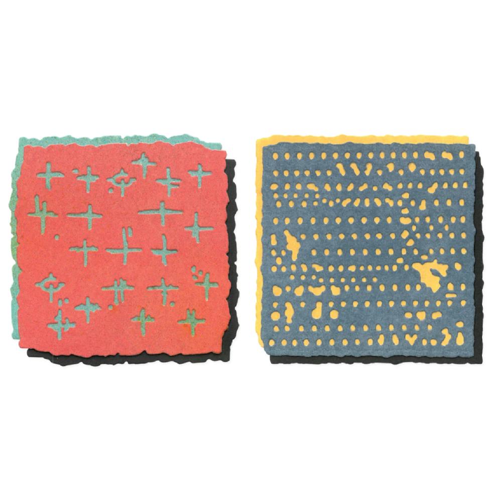 Sizzix Thinlits Die Set Paper Cutz #2 By Seth Apter (4pk)