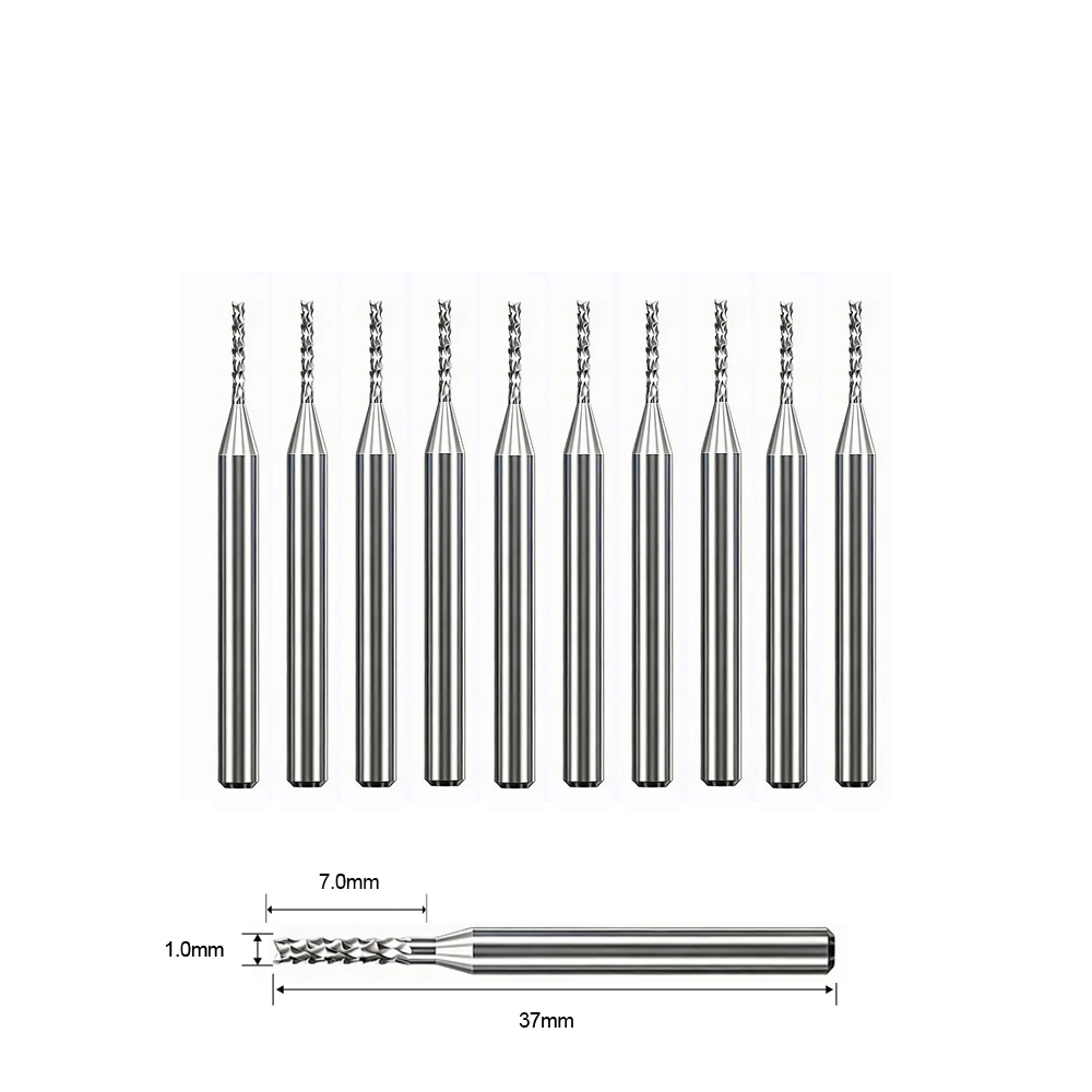 1-x-7mm-Maxmake-Solid-Carbide-Corn-Teeth-PCB-Router-Bit-(10pk)-From-GM-Crafts