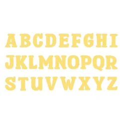 Sizzix Thinlits Die Set Nora Alphabet By Eileen Hull (26pk)