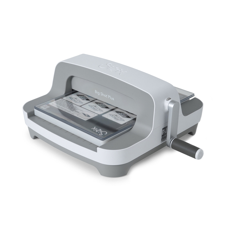 SIZZIX Big Shot Plus 2026 manual A4 die cutting and embossing machine for papercrafts quilting and fabric cutting