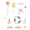 Sizzix Clear Stamps Set 13PK w/12PK Framelit Dies Sweet Drop by 49 and Market