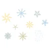 Sizzix Clear Stamps Set Let it Snow (9pk)