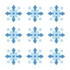 Sizzix Mini Layered Stencils Print + Pattern Fanciful Snowflakes (2pk)